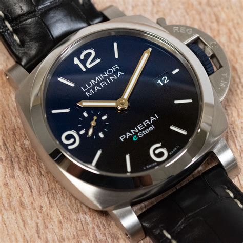 Panerai Luminor Marina Blu Profondo : PAM 1157 Used Watch .